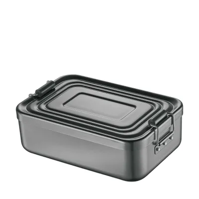 Produktbild von Küchenprofi 1001461318, Lunch container, Adult, Anthrazit, Aluminium, Einfarbig, Rechteckig