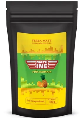 Produktbild von Yerba Mate Mateine Pina Naranja 500 g