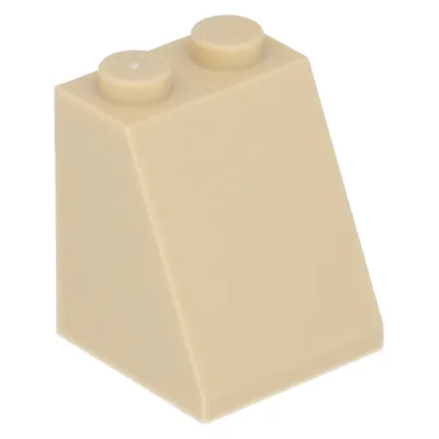 Zdjęcie produktu dla LEGO 100x 2x2x2 pochyły kamień, beżowy