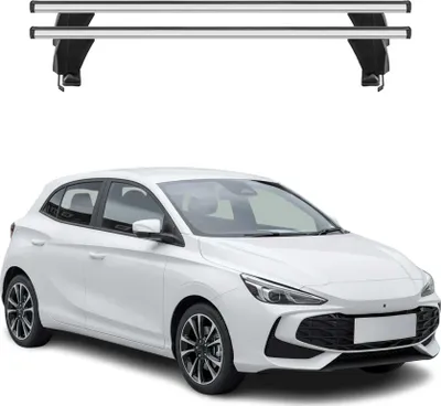 Obrázek produktu pro Základní nosič střešního nosiče Menabo pro MG MG3 2024-2025 hliníková šedá 2ks