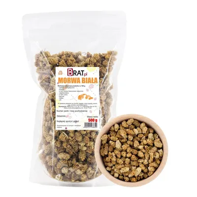 Zdjęcie produktu dla Morwa suszona 500g Brat.pl