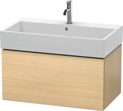Produktbild von Waschtischunterbau L-CUBE 394x784x459mm mediterrane eiche mediterrane eiche