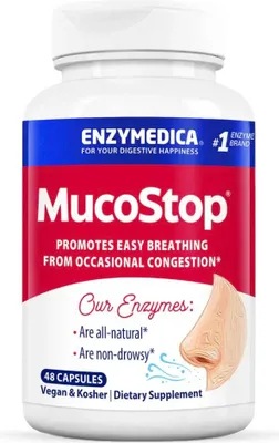 Produktbild von Enzymedica, MucoStop, 48 Kapseln