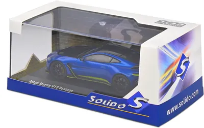 Immagine prodotto di Solido 421438200 Aston Martin V12 Vantage 2023 blu metallizzato 1:43