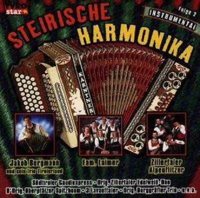 Obrázek produktu pro Various Artists: Styrian Harmonica Instrumental 2 - TyroStar CD 777251 - (AudioCD / Zábava)