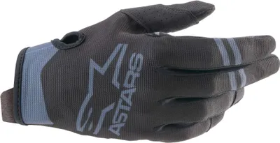 Image de Gants de motocross Alpinestars Radar, noir/gris, taille 2XL