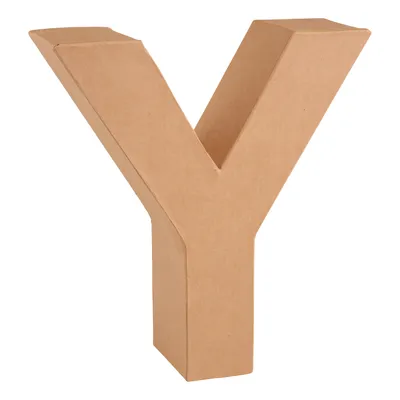 Produktbild von Papp-Buchstabe, ca. 17,5 x 5,5 cm Buchstabe "Y"