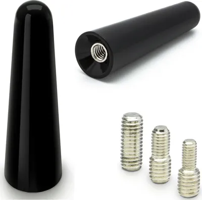 Produktbild von 5cm Kurz Stabantenne Dachantenne KFZ Antenne Autoantenne 16V M6 M5 M4 Universal