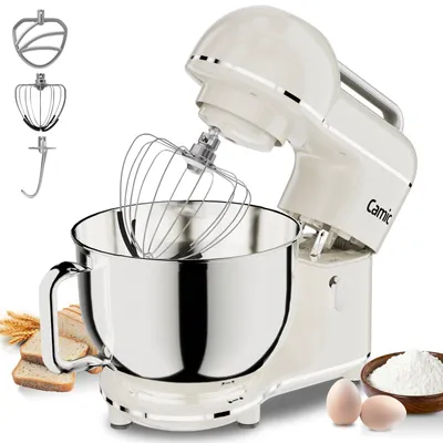 Küchenmaschine 2000 W, 7 l Edelstahlschüssel, 10 Stufen