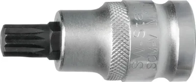 Produktbild von SW-Stahl 05301SB Schraubendreheinsatz, 1/2", Innenvielzahn, M5 x 53 mm