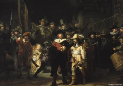 Produktbild von Puzzelman Puzzle Die Nachtwache Rembrandt Rijksmuseum 1000 Teile Kunst