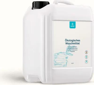 Produktbild von eco:fy Waschmittel flüssig sensitiv ohne Duftstoffe und Konservierungsstoffe Allergiker geeignet Vegan Feinwaschmittel