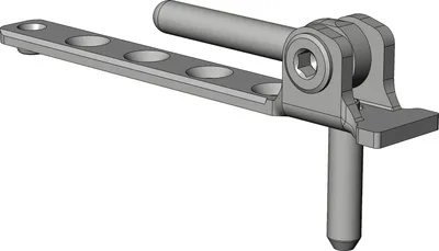 Produktbild von Winkhaus Ecklager EL.CS.6-3-22.WS, Fensterbeschlag Scharnier Lager, universell, breite Abstützfläche, Stahl verzinkt, weiß, 130 kg Belastung, für Kunststoff Aluminium