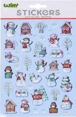 Produktbild von Aufkleber POP UP 25 x 14,5 cm WEIHNACHTEN