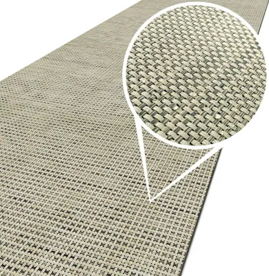 Produktbild von Outdoorläufer Teppich Läufermatte TATAMI Beige Rattan Robust Breite 50cm Länge 100cm