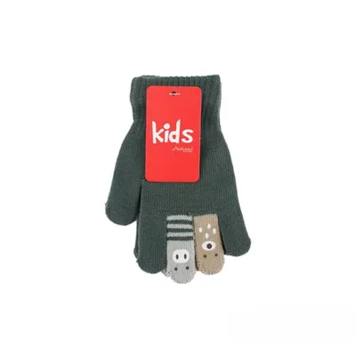 olivgrüne Handschuhe