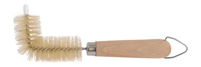 Image de Brosse de nettoyage pour lavabo, marque Redecker, en bois de hêtre, dimensions 17 cm