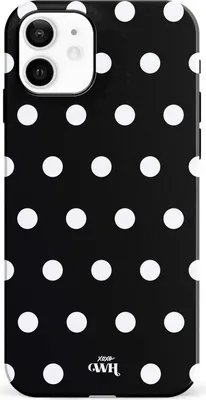 Produktbild von Polka Dots (Black)  - Kompatibel mit iPhone 11