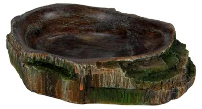 Produktbild von Wasser- und Futterschale für Reptilien, 18 × 4,5 × 17 cm