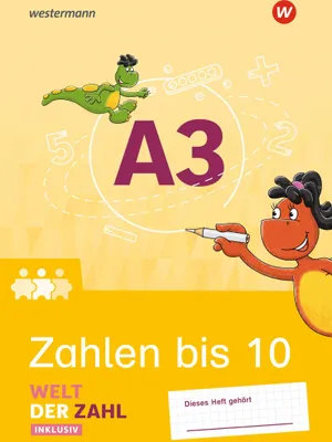 Produktbild von Welt der Zahl Inklusiv. Inklusionsheft A3: Zahlen bis 10