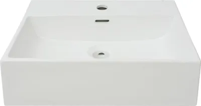 Produktbild von "im Diskont"Waschbecken mit Hahnloch Keramik Weiß 51,5x38,5x15cm - Waschbecken NeuMöbel9406848