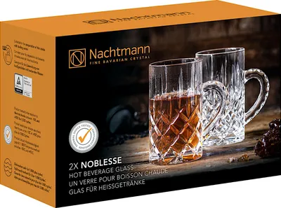 Produktbild von NACHTMANN 103767 NOBLESSE Glas für Heißgetränke 2er Set
