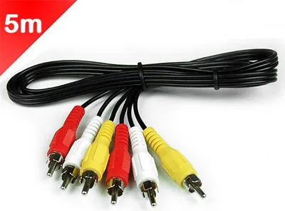 Obrázek produktu pro Autoleads AV350 | 5m 2kanálový stereofonní + video-kanálový kabel