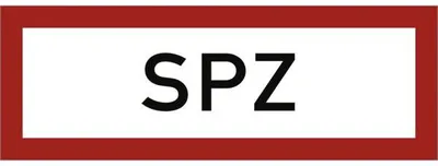 Produktbild von Dreifke® Aufkleber SPZ, Folie, 297x105 mm