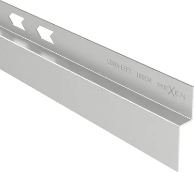 Obrázek produktu pro Mexen Line-B nástěnná spádová lišta 180 cm levá, inox - 181002180L