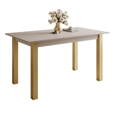 Produktbild von Ausziehbarer Tisch ARTON GOLD 140 cm, Kaschmir