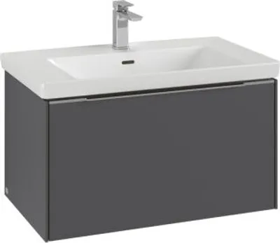 Produktbild von Villeroy & Boch Subway 3.0 Waschbeckenunterschrank, 1 Auszug, 772x429x478mm, C57301VF