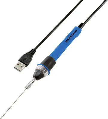 Produktbild von Basetech LWK-175 Lötkolben-Set 5 V/DC 6 W Schaumstoffschneidespitze 270 °C (max)