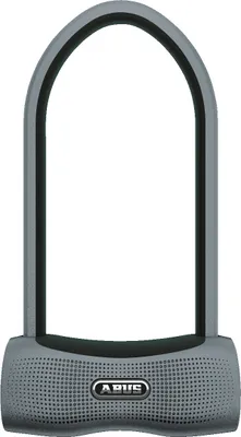 Image de Antivol à arceau ABUS 770A SmartX + support USKF - Antivol vélo intelligent avec Bluetooth et alarme - Utilisation par App - Niveau de sécurité ABUS 15 - Hauteur d'arceau 230 mm
