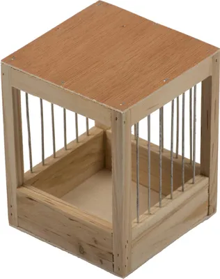 Produktbild von Duvo+ Brutkasten Holz mit Holzstäben