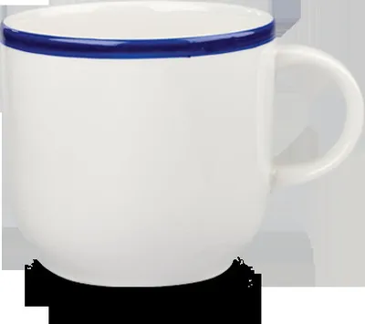 Produktbild von Churchill Retro Blue Becher 34,08Cl, 12 Stück, Weiß, Rund