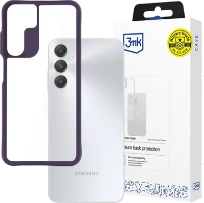 Produktbild von Samsung Galaxy A15 5G - 3Mk Satin Panzer Etui+ Lila