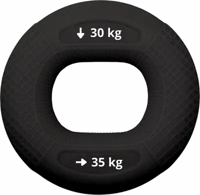 Productafbeelding van FITPADDY JHG3035, Zwart, Rubberen weerstandsring, 30 kg, 35 kg, Siliconen, 80 gram