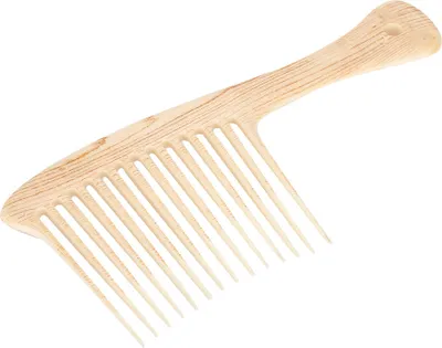 Obrázok produktu pre Retro olejový hrebeň na vlasy pre mužov, prenosný, široký, s veľkými zubami