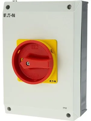 Obrázek produktu pro Eaton P3-63/I4/SVB, 3P, Šedá, Červená, 63 A