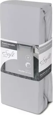 Produktbild von Prześcieradła Jersey Soft srebrzyste