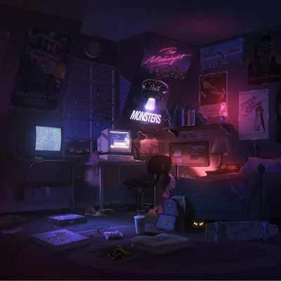 Immagine prodotto di The Midnight - Monsters (Clear/Purple Splatter Coloured) (2 LP)