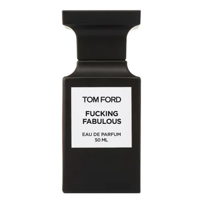 A black bottle of Tom Ford Fucking Fabulous Eau de Parfum.