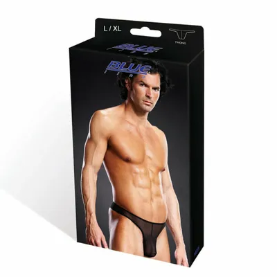Productafbeelding van Blue Line Pro-Mesh Stringbroek, zwart, maat L/XL