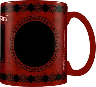 Image de Game of Thrones - Tasse à changement de couleur, « Lannister », 315 ml CD1868 (taille unique) (rouge)
