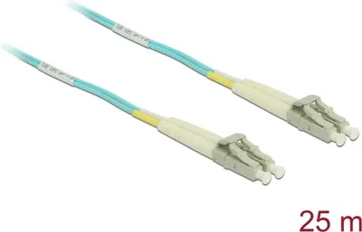 Immagine prodotto di DELOCK LWL Kabel LC Duplex zu LC Duplex Multimode OM3 25 m