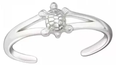 Produktbild von Zehenring Zehring kleine Schildkröte 925 Silber