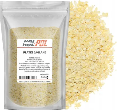 Zdjęcie produktu dla PŁATKI JAGLANE 500g Jaglanka naturalne z prosa śniadanie jakość Kol-Pol
