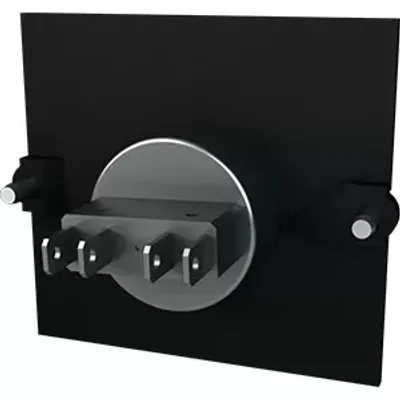 Produktbild von BACHMANN Rahmen 1xTaster Edelstahl