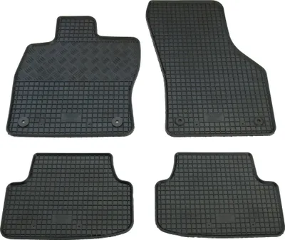 Produktbild von Rigum Gummi Fußmatten Set für Audi A3 8V / 8VA + Seat Leon 5F + VW Golf 7 + 8
