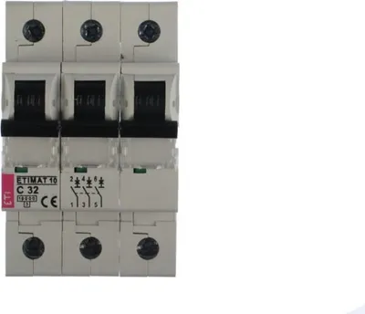 Image de Disjoncteur 3P C 32A 10kA AC ETIMAT10 002135719